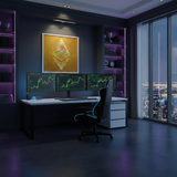 ETH 1 — ORIGINAL LED LIGHT BOX PAINTING