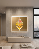 ETH 1 — ORIGINAL LED LIGHT BOX PAINTING