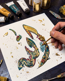 Allah — Original Lightbox Toth Lamb Studio · Christian Toth
