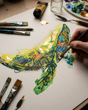 URBAN WHALE — ORIGINAL LED LIGHT BOX PAINTING