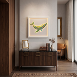 URBAN WHALE — ORIGINAL LED LIGHT BOX PAINTING